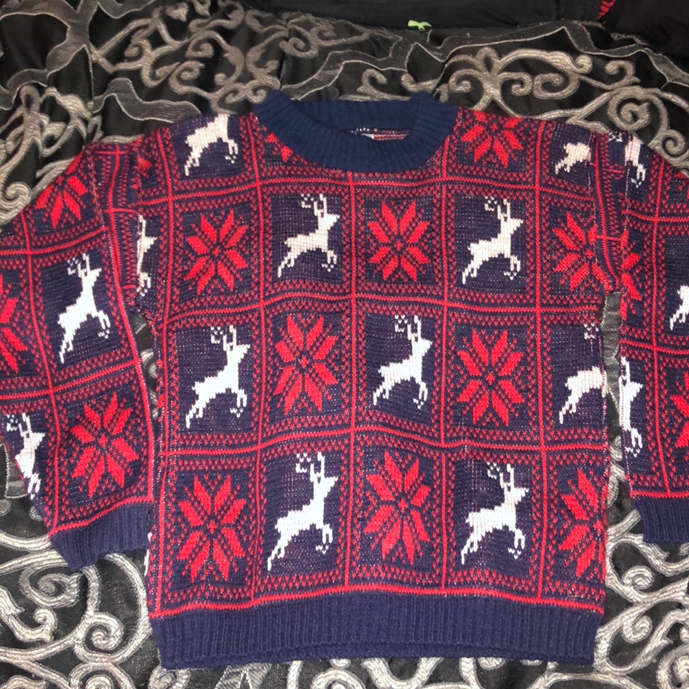 Reindeer Christmas sweater!